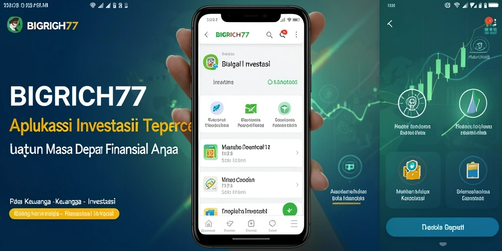 Tampilan antarmuka pengguna BIGRICH77 yang modern dan intuitif.